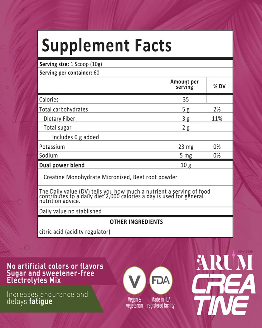 Arum Creatine<br> - Imagen 2